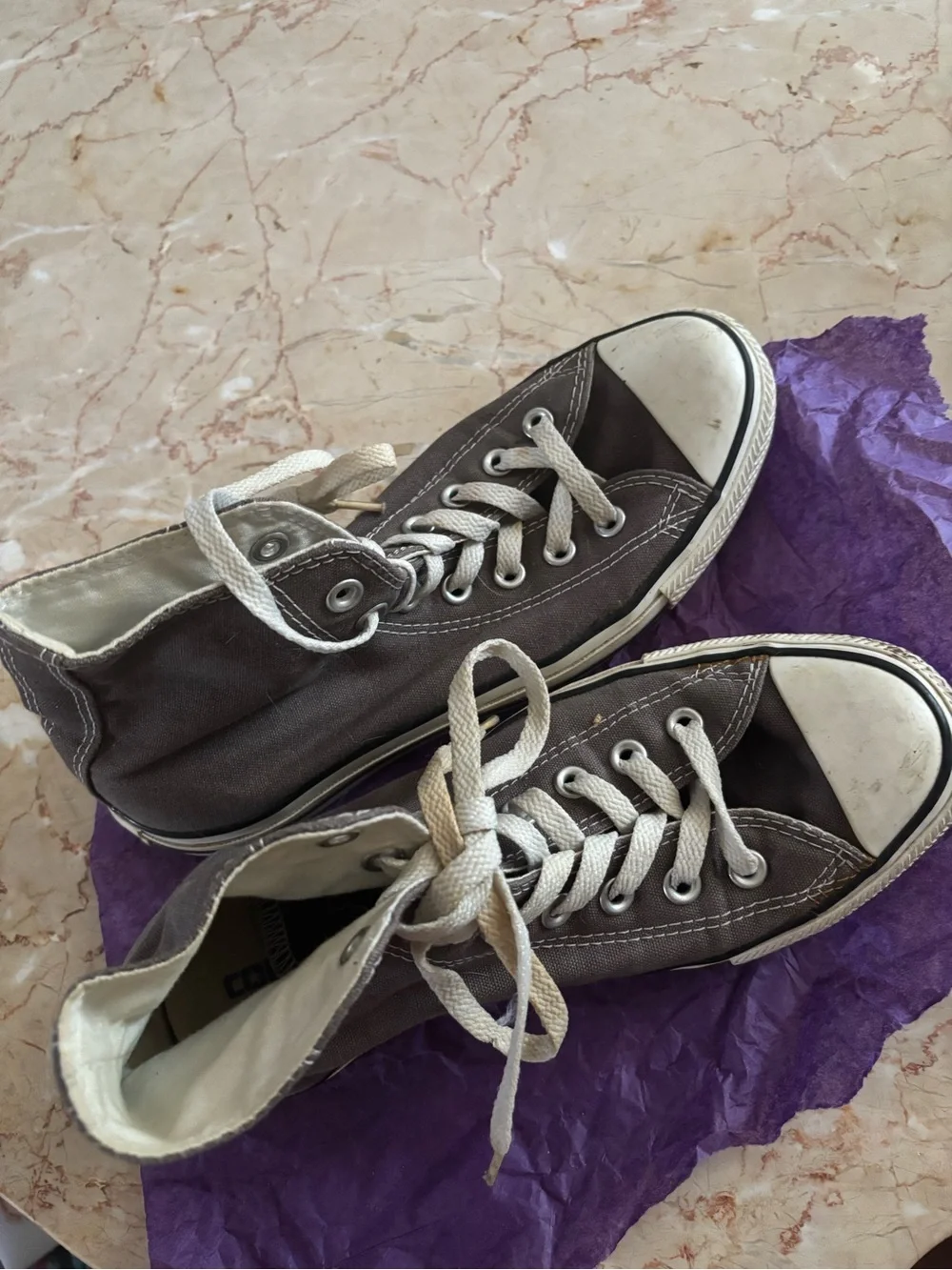 Converse Chuck Taylor All Star Kids' High-Top Sneakers - Brown